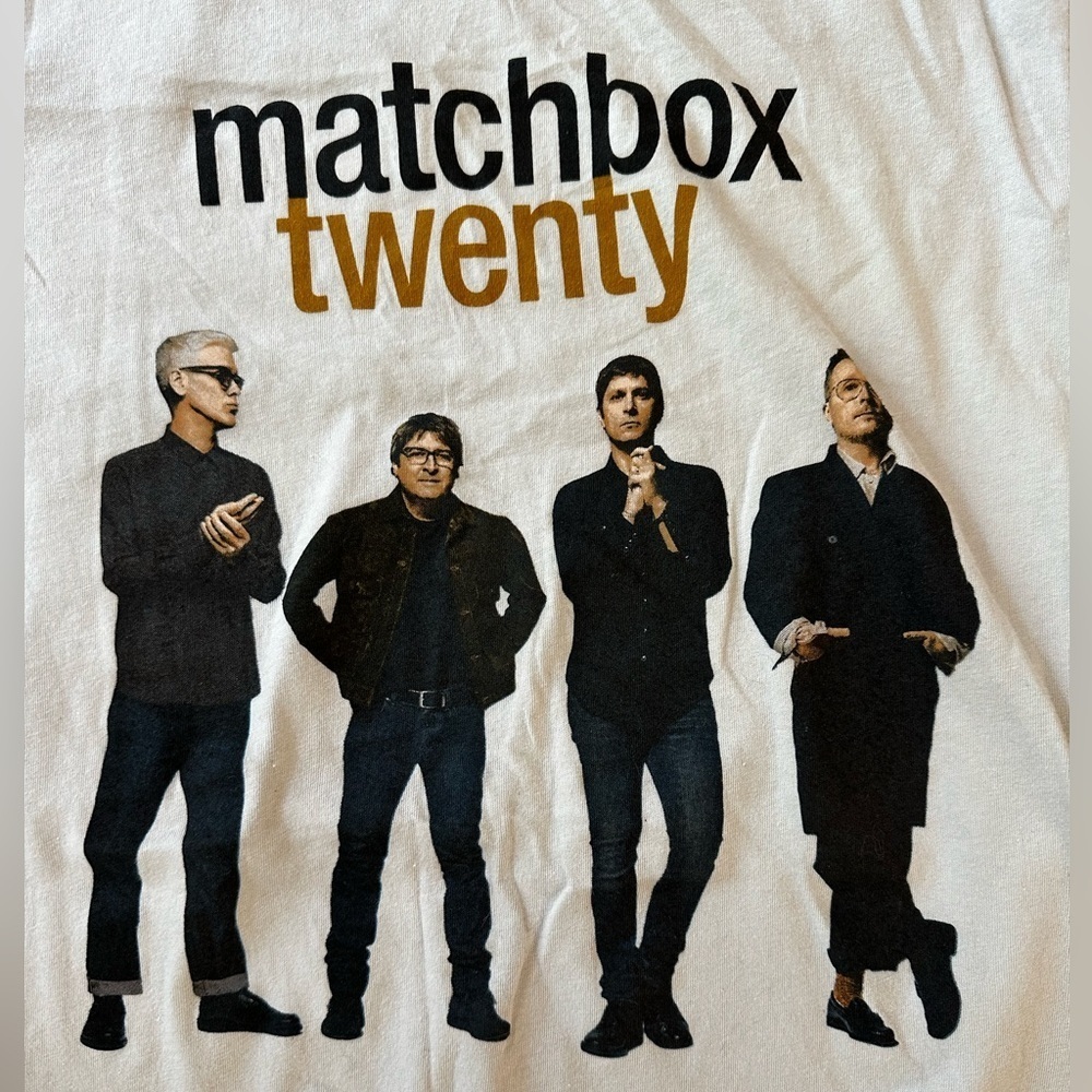 Matchbox Twenty- Slow Dream Tour Concert Tshirt - Picture 3 of 3